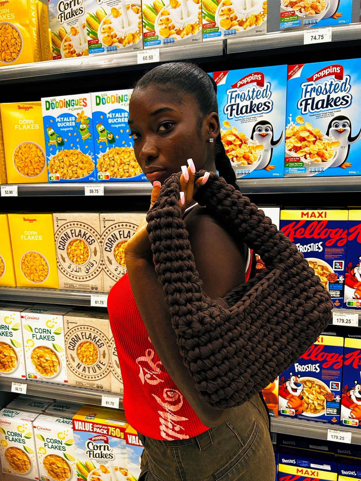 0. MONO PURSE-COFFEE BROWN