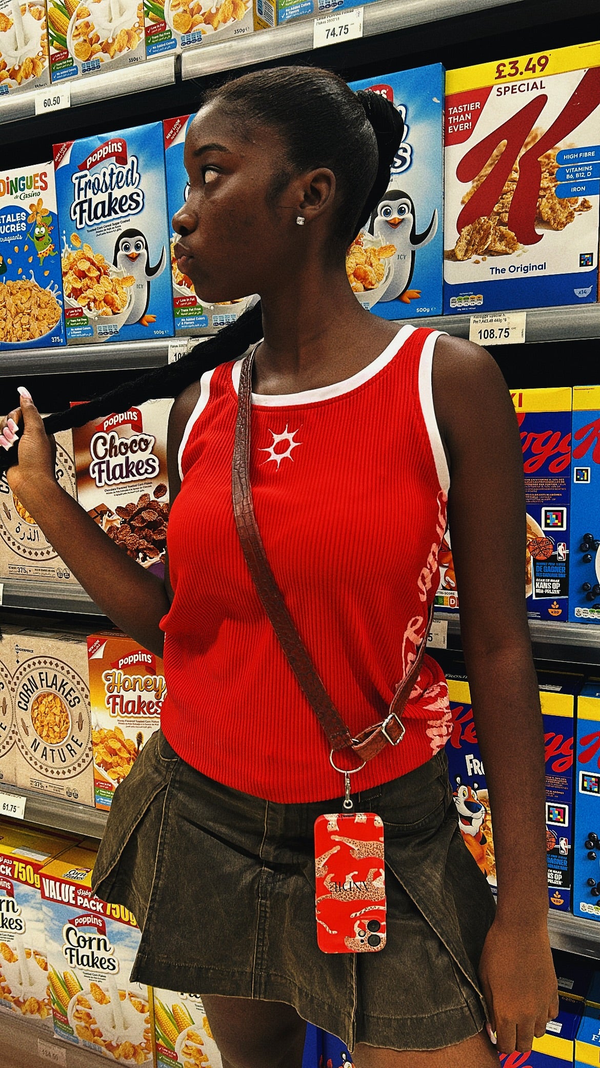 0. REDLINE LEATHER STRAP